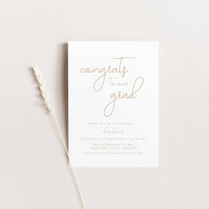 Félicitations à notre invitation de fête personnal