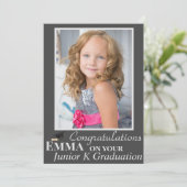 Félicitations à votre Carte photo JK Graduation (Debout devant)