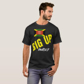 FÉLICITATIONS À VOUS-MÊME T-Shirt foncé de base (Devant entier)