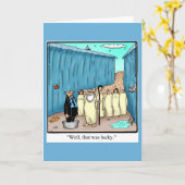 Félicitations amusantes Carte de voeux "Spectickle (Fleur jaune)