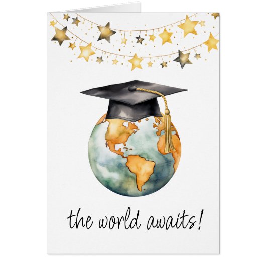 Félicitations au diplômé - Message de félicitation (Devant)