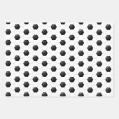 Félicitations au football Envelopper les feuilles  (Devant 3)