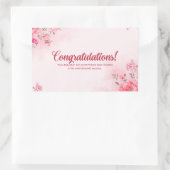 Félicitations autocollants (Sac)