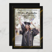 Félicitations aux diplômés de la carte de Faire-pa (Devant / Derrière)