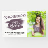 Félicitations Bannière de la fête de la photo de 2 (Horizontal)