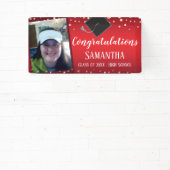 Félicitations Bannière du Parti Budget Graduation (Insitu)