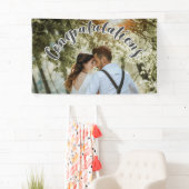 FÉLICITATIONS Bannière du parti TEXTE Gray OVERLAY (En situation)