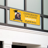 Félicitations Bannière Graduate (Bâtiment extérieur)