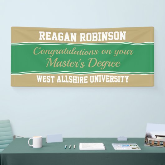 Félicitations ! Bannière Grand Master's grade (Salon professionnel)