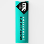 Félicitations Bannière sur mesure pour les diplôme (Vertical)