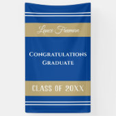 Félicitations bannière verticale diplômée (Vertical)