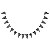 Félicitations Black Plaid Bannière Bunting (Tout)