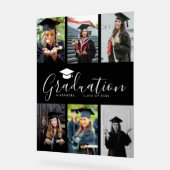 Félicitations Black White Graduation 6 Photo (Angle)