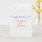 Félicitations - carte Customisée (Fleur jaune)