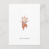 Félicitations Carte de anniversaire Jarig Théorie (Devant)