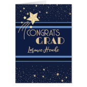 Félicitations ! Carte de diplôme personnalisée (Devant)