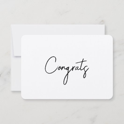 Félicitations Carte de fermeture de la poste du pr (Devant)