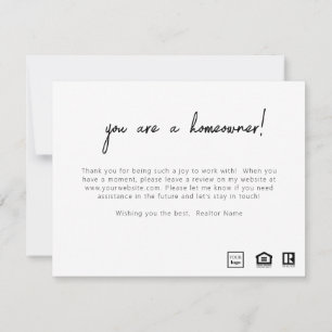 Félicitations Carte de fermeture de la poste du pr