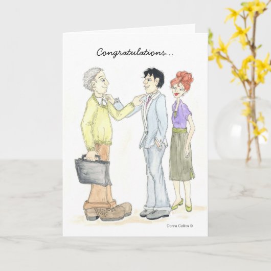 Félicitations Carte de retraite (Fleur jaune)