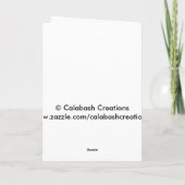 Félicitations Carte de voeux (Dos)