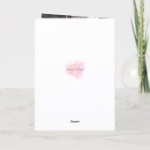 Félicitations, Carte de voeux pliée Mariage (Dos)