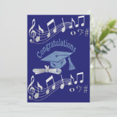 Félicitations Carte de voeux pour diplômés : (Debout devant)