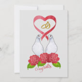 Félicitations carte plate (Devant)