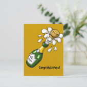 Félicitations Carte Postale Champagne (Debout devant)