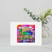 Félicitations Carte Postale ~ Express Vista (Debout devant)