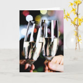 Félicitations Carte Toast (Fleur jaune)