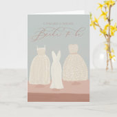 Félicitations Cartes de voeux Mariage de mariée (Fleur jaune)