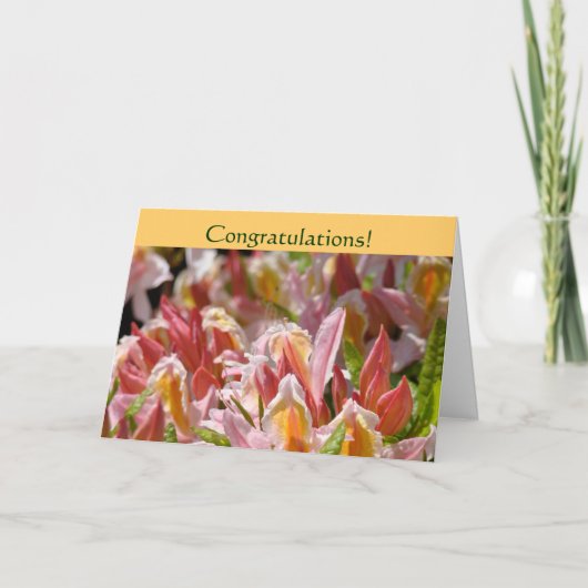 Félicitations! Cartes Mariage Fiançailles Bride (Devant)