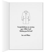 Félicitations Cérémonie de la blouse blanche Docte (Intérieur (Droit))