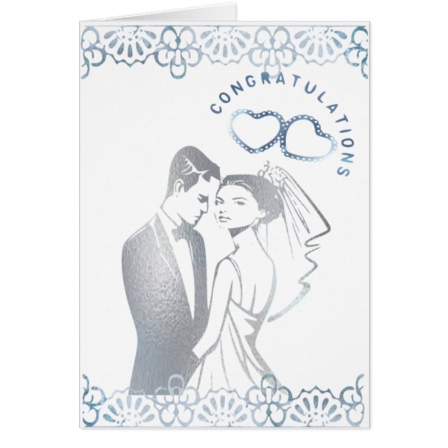 Félicitations de mariage (Devant)