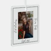 Félicitations Diplômé Ornement Métal (Avant droite)