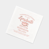 Félicitations Diplômé Stylish Modernisation (Gauche)