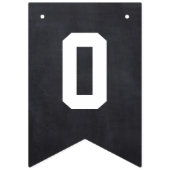 Félicitations Grad Chalkboard Bung drapeaux (Troisième drapeau)