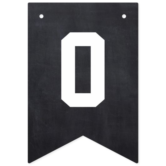 Félicitations Grad Chalkboard Bung drapeaux (Troisième drapeau)