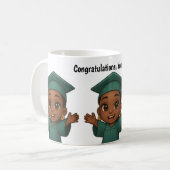 Félicitations Grad Coffee Mug (Devant gauche)