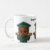Félicitations Grad Coffee Mug (Gauche)