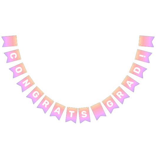 Félicitations Grad Grad Graduation Party Bannière  (Tout)