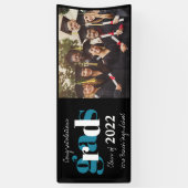 Félicitations Grads Photo Graduation Bannière (Vertical)