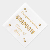 Félicitations Graduate Classe de l'année (Droite)