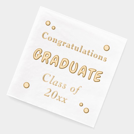 Félicitations Graduate Classe de l'année (Gauche)