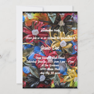 Félicitations Graduate Money Lei Party Invitation