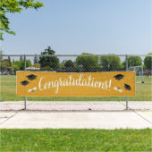 Félicitations Graduation / Bannière d'Occasion (En situation)