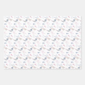 Félicitations Inséparables Envelopper les feuilles (Devant 3)