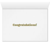 FÉLICITATIONS/JE SUIS VERT AVEC ENVY/GREEN LIZARD (Intérieur Horizontal (Bas))