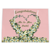 Félicitations ! - M. & Sac cadeau Mme (Devant)