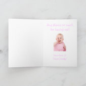 Félicitations maman de la nouvelle carte bébé (Intérieur)